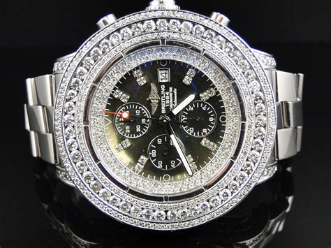 breitling super avenger diamond band|breitling super avenger price.